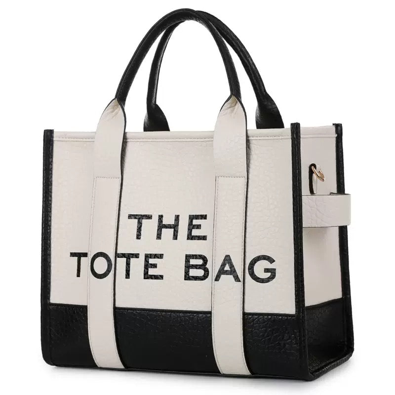 Lunaver Women's Tote Bag – Premium PU Leather Shoulder Handbag