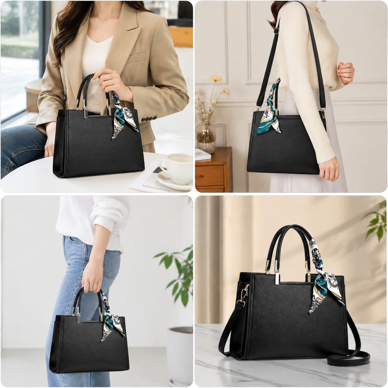 Bolso Tote Elegante para Mujer – Diseño Moderno de Gran Capacidad con Estilo Premium